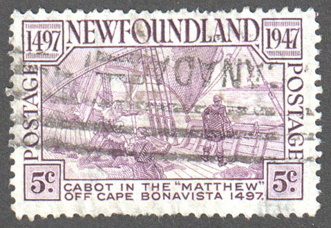 Newfoundland Scott 270 Used F - Click Image to Close
